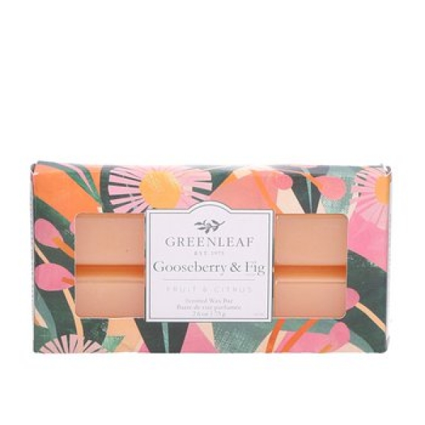 Greenleaf - Wax Bar - Gooseberry & Fig 73g Greenleaf - Wax Bar - Gooseberry & Fig 73g
